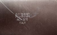 Alessi, Alfra Classic, Tablett, Serviertablett, Vintage, Edelstahl, 60er, 50er