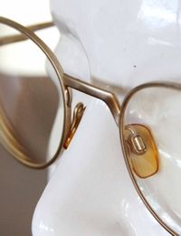Giorgio Armani, Herrenbrille, Messingbrille, geschliffen, Designbrille, Rahmen,