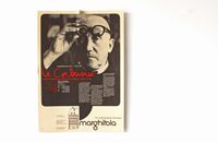 Le Lorbusier, Architekt, Möbeldesign, Marghitola, Luzern, Wohndesign, Plakat, Ausstellung, 1977, Icone 8, Lithografie
