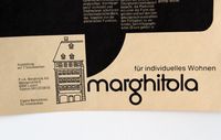 Le Lorbusier, Architekt, M&ouml;beldesign, Marghitola, Luzern, Wohndesign, Plakat, Ausstellung, 1977, Icone 8, Lithografie