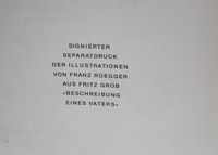 Franz R&uuml;egger, Solothurn, Schweizer Kunst, Lithografie, Grafik, Kunstmappe, Sammelmappe, Fritz Grob, Abstrakte Kunst