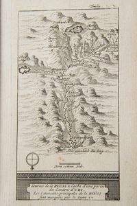 Topografische Karte, Kanton Uri, Schweiz, Reuss, Fluss, 18.Jahrhundert, Johan Jakob Scheuchzer, 1700,
