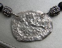 Silberkette, Ethnoschmuck, Pferdeschmuck, Pferdeamulett, Silberschmuck, Silberkette, Sterlingsilber, 925