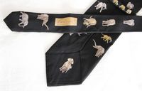 Krawatte, Fabric Frontline Z&uuml;rich, Seidenkrawatte, Elefant