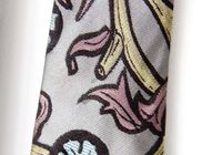 Krawatte, Fabric Frontline Z&uuml;rich, Seidenkrawatte, floral, Modern,