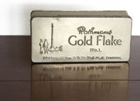 Rothmans, Gold Flake No. 1, Zigarettendose, 1920, Blechdose, Tabakdose,
