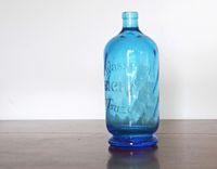 Vintage, Wasserflasche, Eichhof, Luzern, Siphonflasche, Sodaflasche